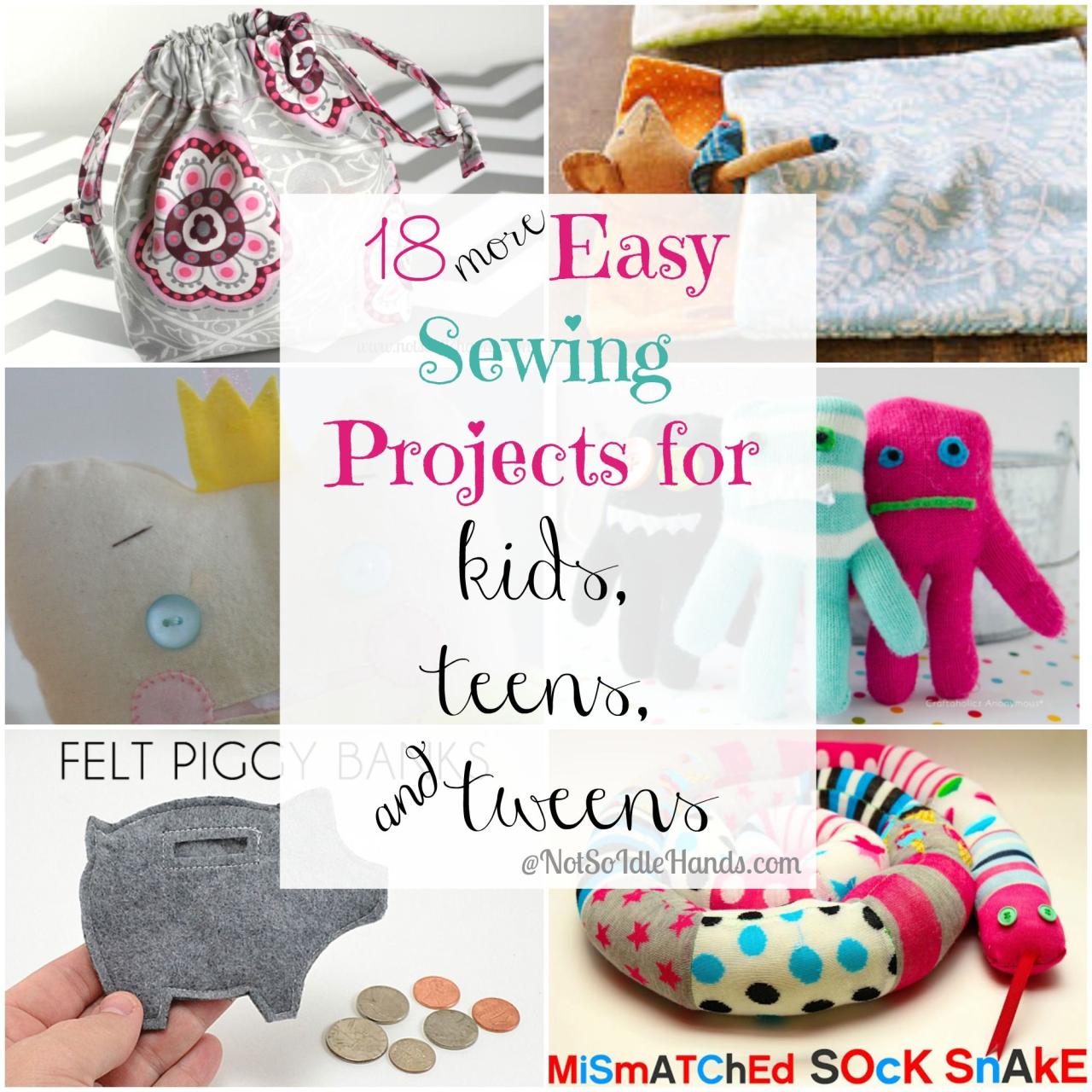 Simple sewing projects