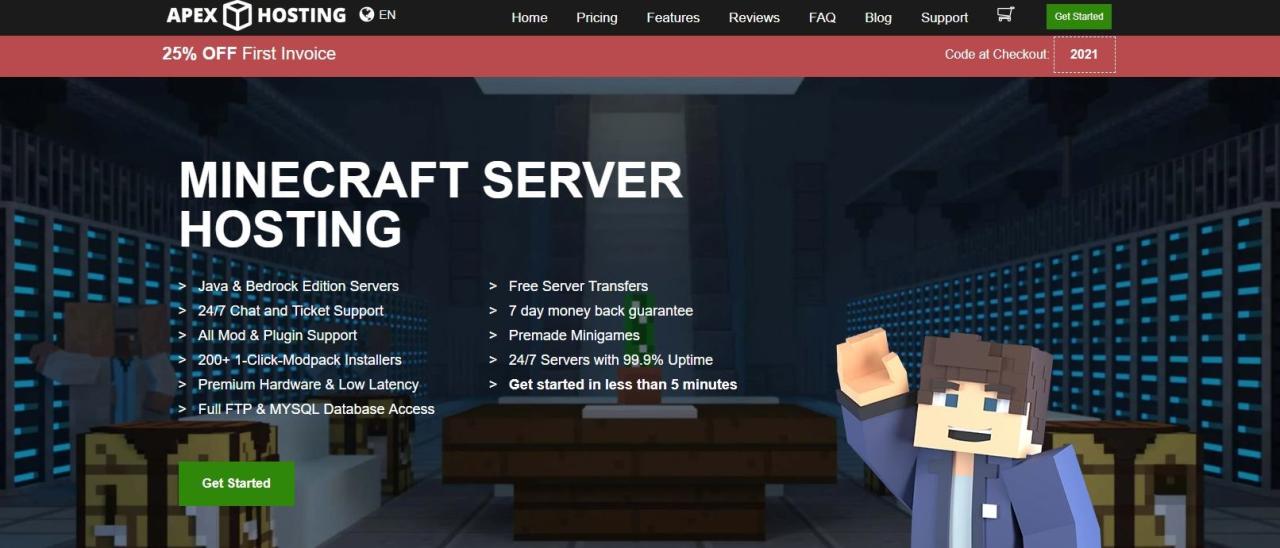 Apex server hosting