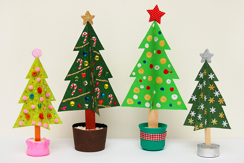 Christmas tree craft