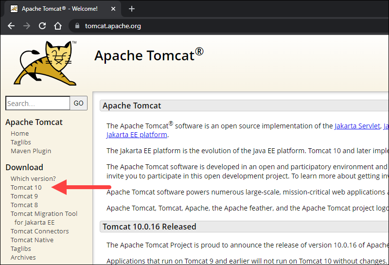 Tomcat download