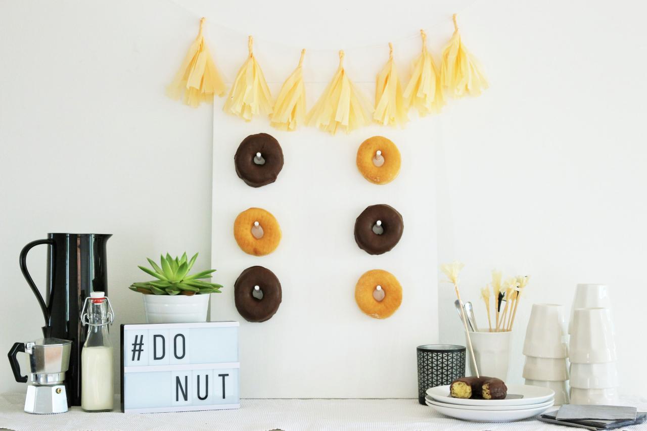 Diy donut wall