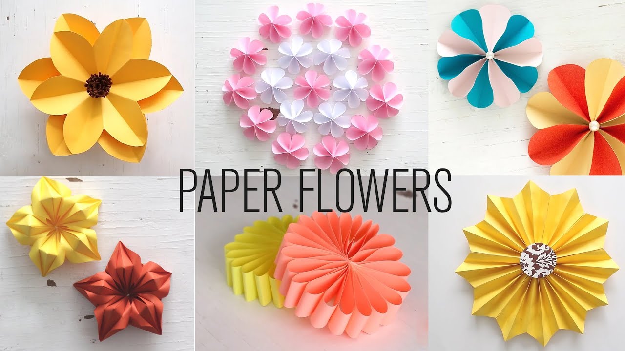 Making paper flowers