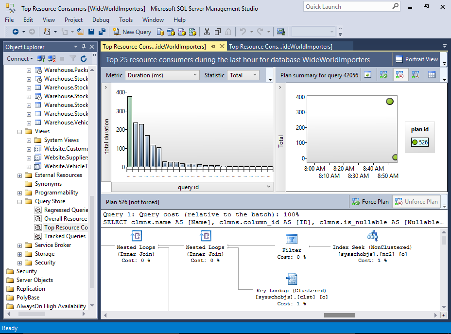 Sql management studio