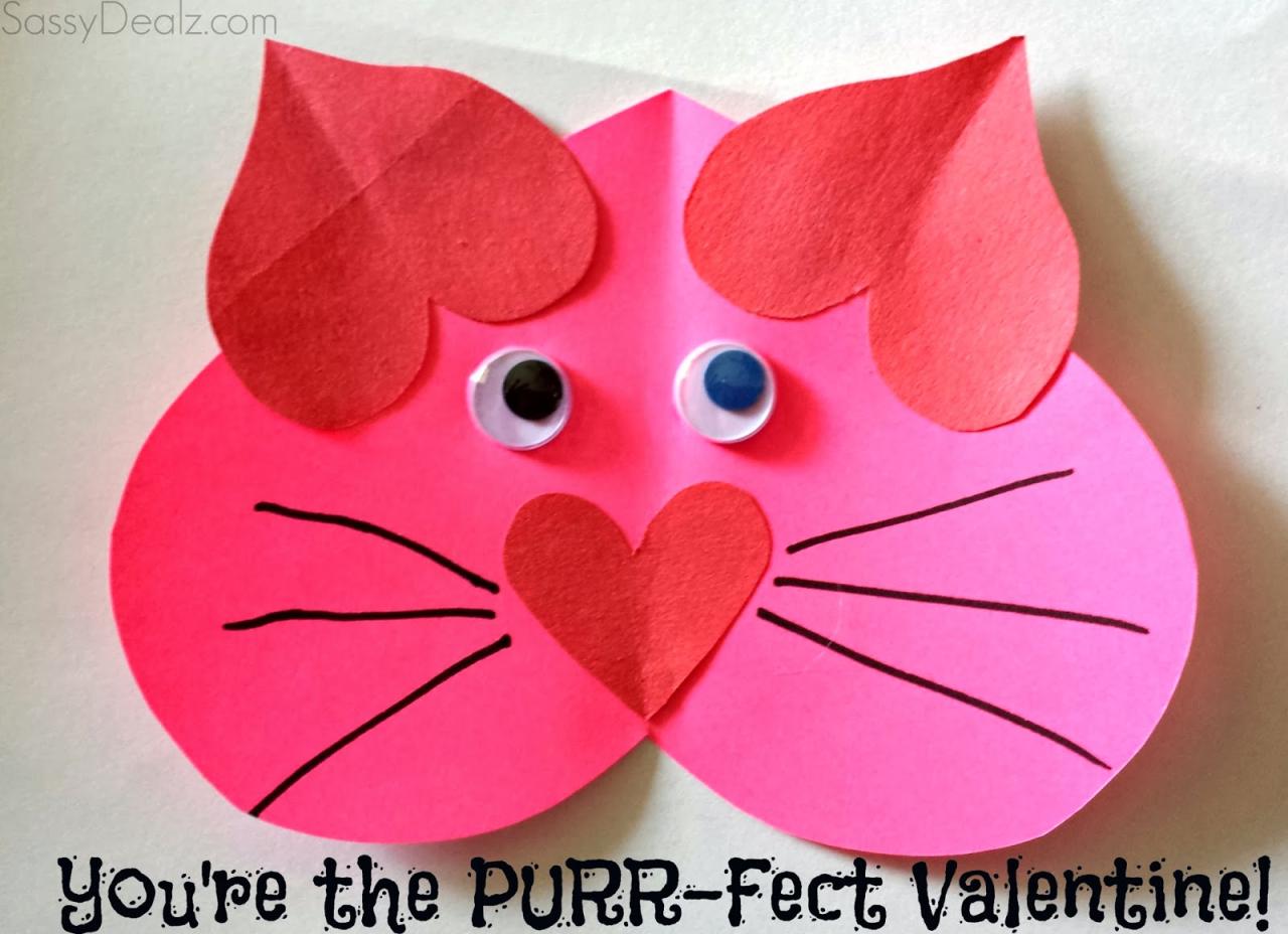 Easy valentine crafts